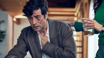 Javier Rey, magullado, en 'El