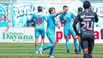 Francisco Arancibia abrió la cuenta ante Sport Boys, en Cusco. - Crédito: Deportivo Garcilaso