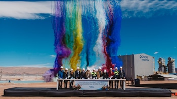Inauguraron la séptima planta productora de carbonato de litio en Argentina, en el límite de Salta y Catamarca