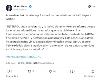 Con este otro mensaje en