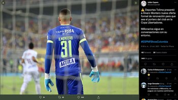 Conversaciones por Álvaro Montero, guardameta