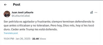 Juan José Lafaurie se