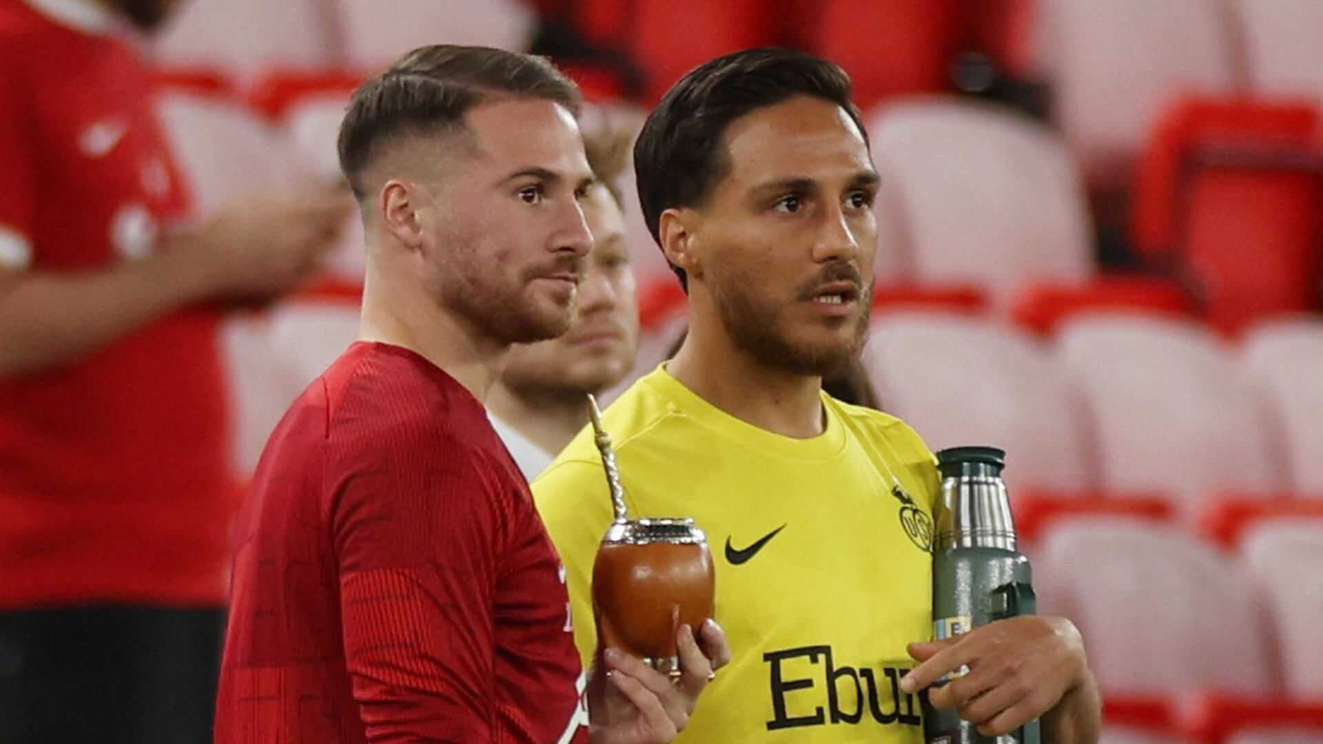 Kevin y Alexis Mac Allister, los nuevos hermanos de la selección argentina (REUTERS/Phil Noble)