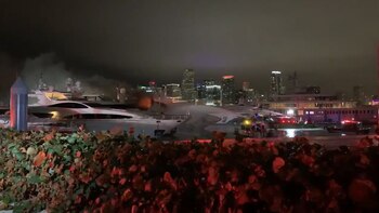 Este yate sirvió de escenario