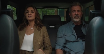 Mel Gibson y Nadia Fares forjaron un profundo vínculo tras trabajar juntos en "On The Line". (Captura de video)