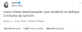 Auronplay no se quedó atrás