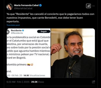 Este fue el mensaje de