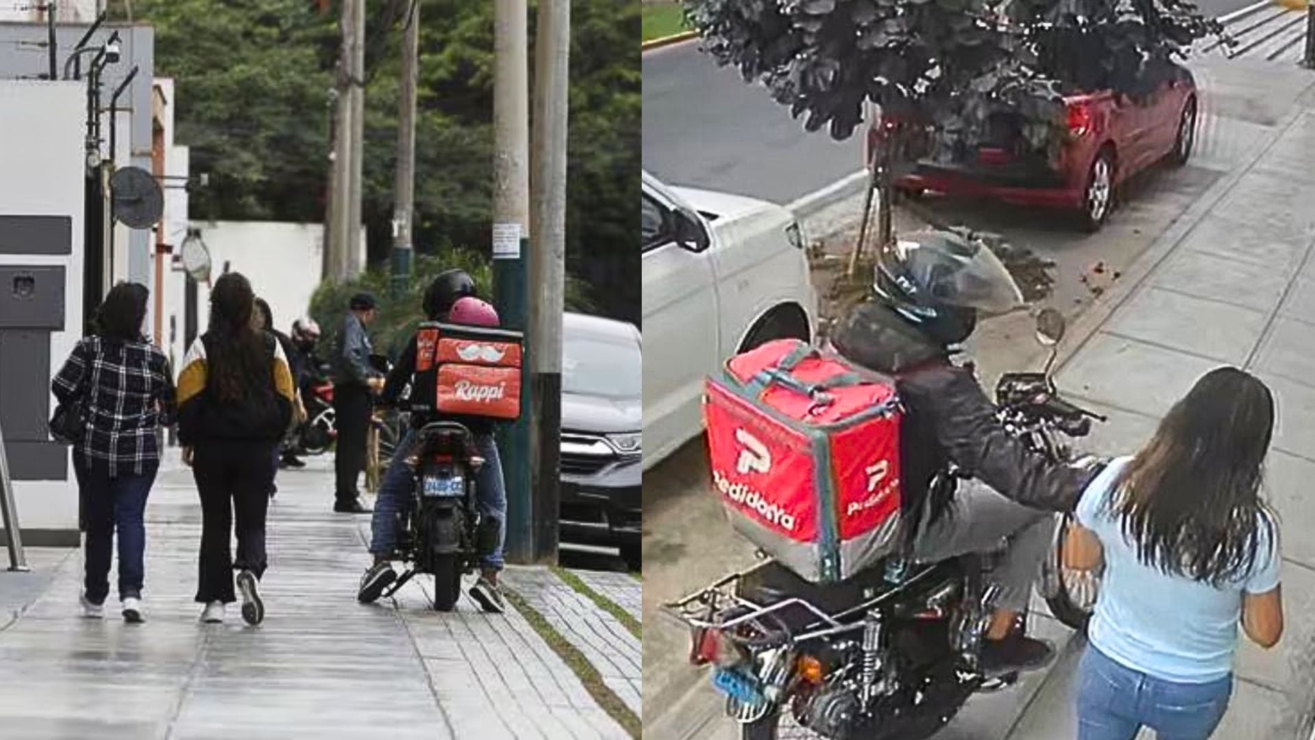 La mayoría de robos al paso en los distritos de lujo de Lima son ejecutados por sujetos a bordo de motos lineales que presuntamente son usadas para trabajar como deliverys | Foto cortesía: El Comercio