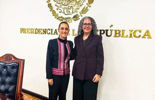 Shienbaum se reune con gobernadora interina de Sinaloa