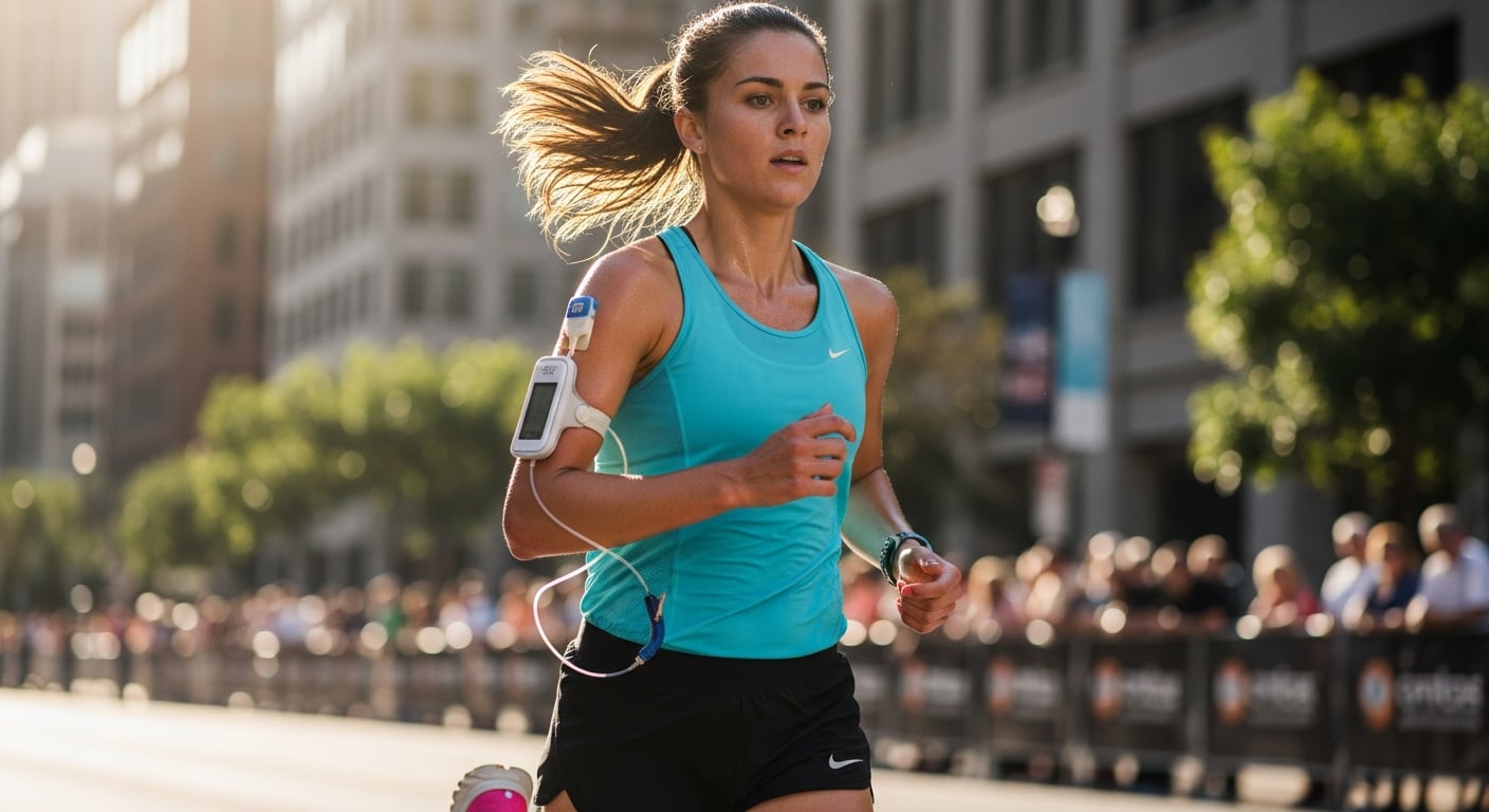 Investigadores confirman que la monitorización continua de glucosa facilita ajustes inmediatos en la alimentación y previene hipoglucemias, clave para que atletas con diabetes optimicen su rendimiento sin riesgos de bajadas peligrosas en plena competencia (Imagen Ilustrativa Infobae)