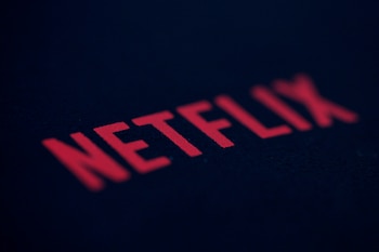 El logo de la plataforma de streaming Netflix