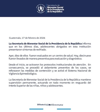 Las medidas incluyen aislamiento y