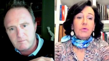 La presidente del Santander, Ana