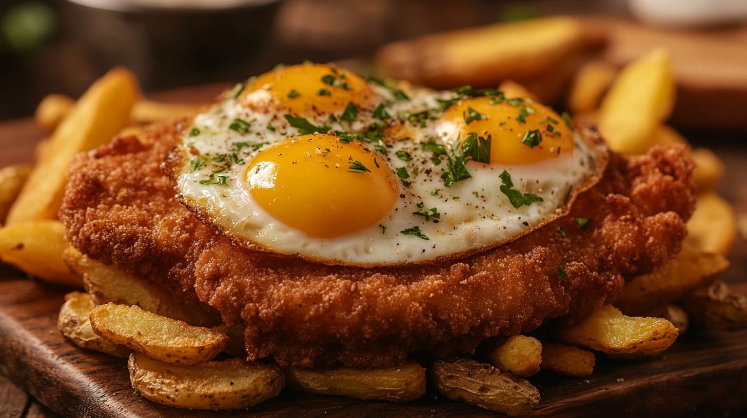 La milanesa de ternera con guarnición lidera los aumentos en restaurantes porteños con una suba del 326,8% desde noviembre de 2023. (Imagen Ilustrativa Infobae)