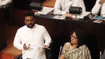 El presidente de Sri Lanka