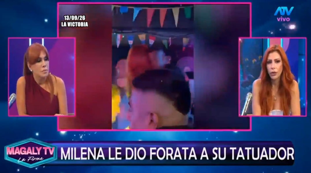 Milena Zárate confiesa que volvió a sufrir ataques de pánico tras su ruptura con Kalicho. Captura: Magaly Tv La Firme.