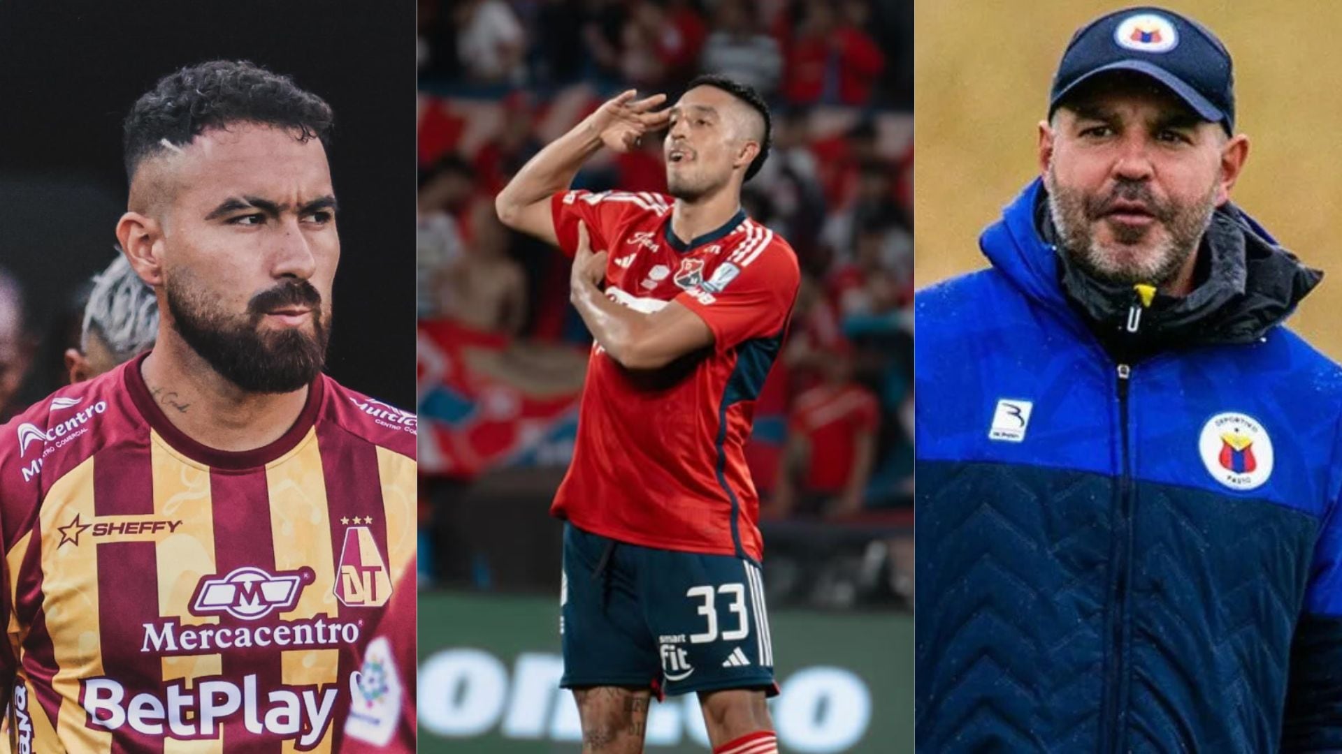 Tolima, Medellín y Pasto agitan el mercado de pases en el fútbol colombiano