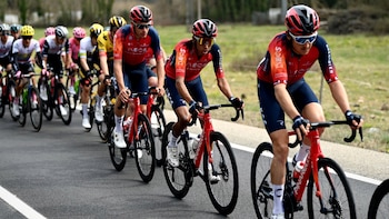 Varios ciclistas han salido del