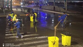 Oelajes anómalos en la costa