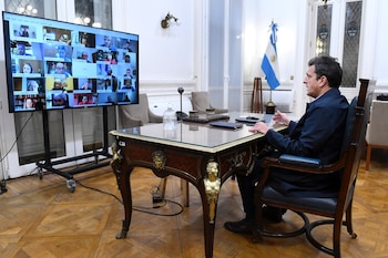 Sergio Massa, presidente de la