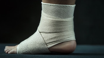 Los esguinces de tobillo son