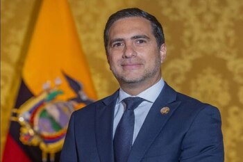 Roberto Kury, el nuevo canciller de Ecuador.