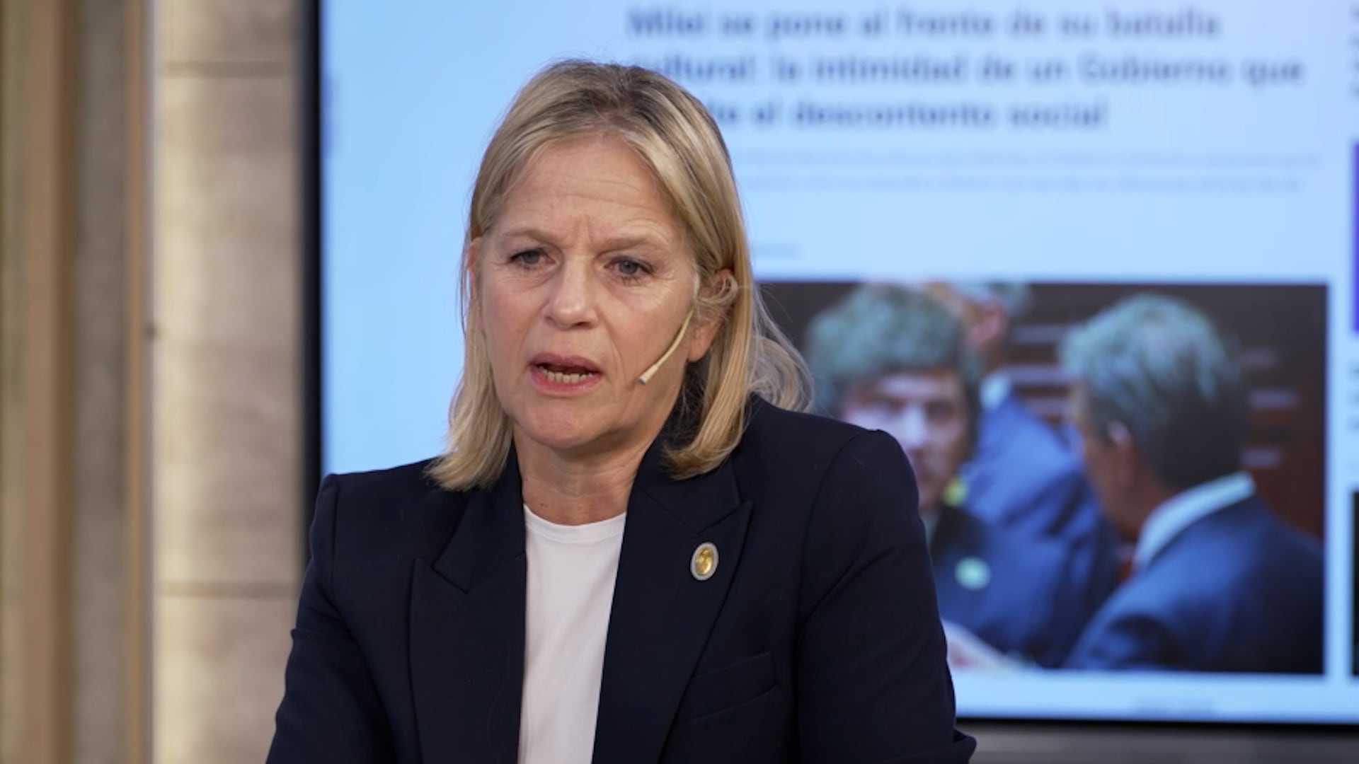 Mercedes Miguel enfatizó: “El 98% de los docentes ya declara que usa inteligencia artificial en las aulas”.