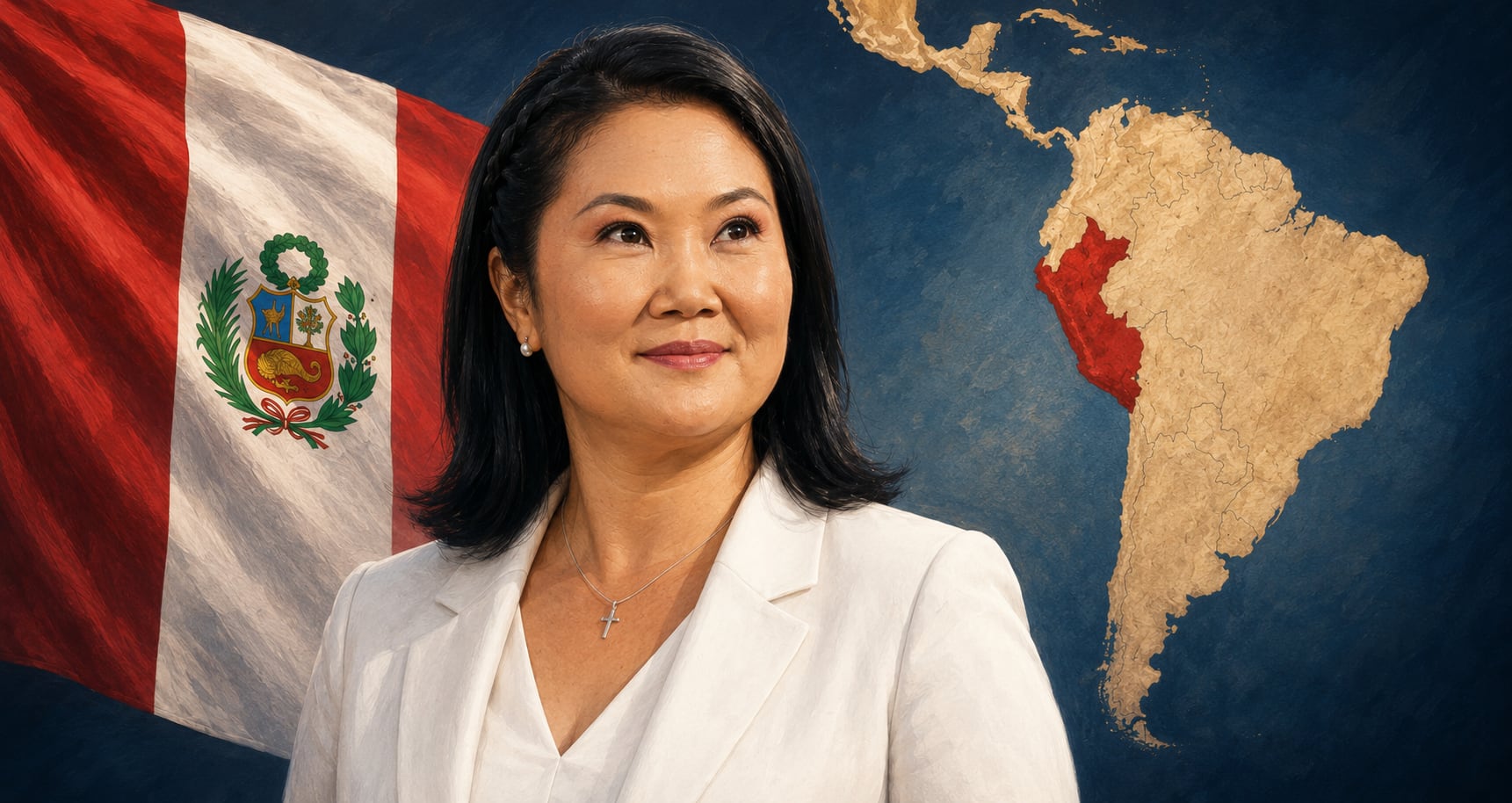 Perú en el centro del tablero regional: la victoria de Keiko Fujimori modificaría el equilibrio político en América Latina y golpearía a la izquierda articulada en la región. (Imagen Ilustrativa Infobae)