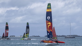 El equipo español acaba segundo en la cita de Bermuda y se pone tercero en la general de SailGP