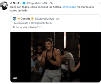 Furor en las redes por un video de Ángel De Brito bailando