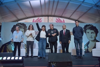 Clara Brugada inauguró la Feria