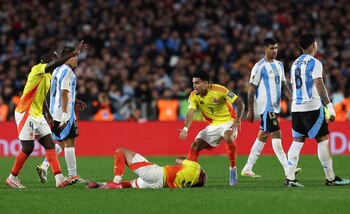 Colombia y Argentina se sacaron
