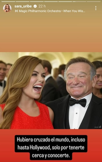 La presentadora aprovechó para mostrar