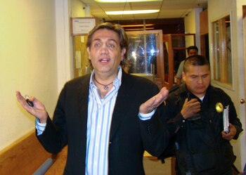 El conductor de televisión no