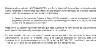 La Anla entregó explicaciones sobre caso de explotación del material de arrastre en río Saldaña