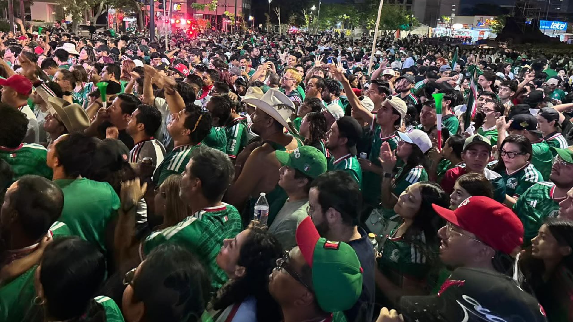 Asistentes se concentraron en la glorieta jalisciense. Crédito: Seguridad Jalisco