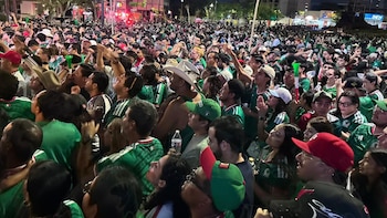 Despliegan operativo de Seguridad en La Minerva de Guadalajara tras el triunfo de la Selección Mexicana