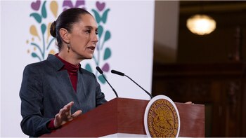 La presidenta de México, Claudia
