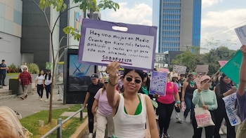 La concentración inició en el