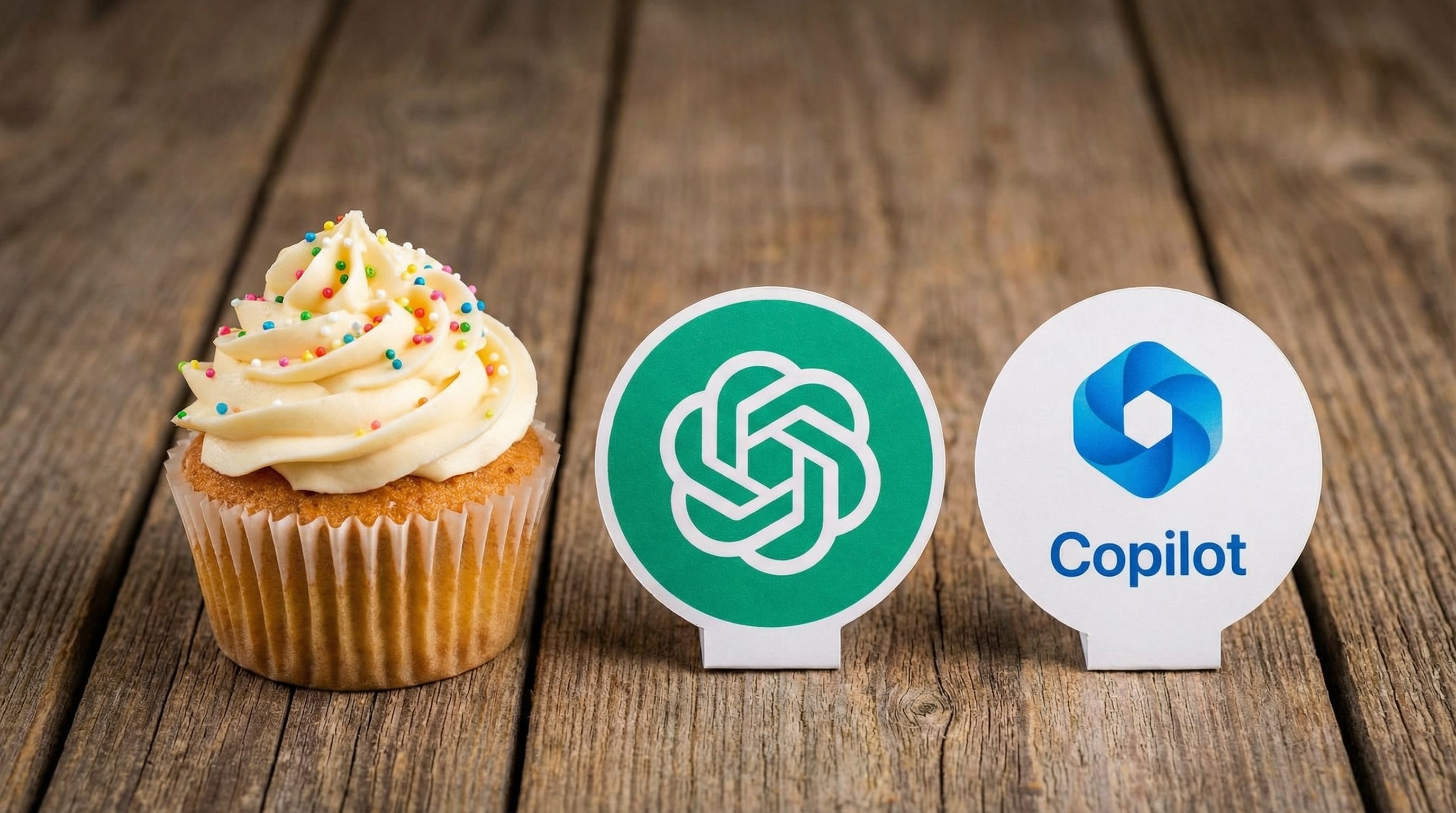 El truco del cupcake permite saber si una IA como ChatGPT, Copilot, Gemini, Grok o Meta AI está inventando información. (Imagen Ilustrativa Infobae)