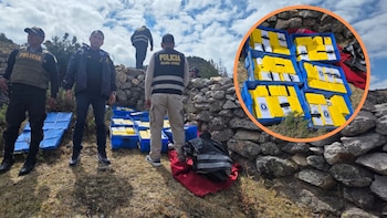 Cargamento de casi 250 kilos de alcaloide de cocaína fue escondido en Andahuaylas antes de su presunto traslado a Desaguadero