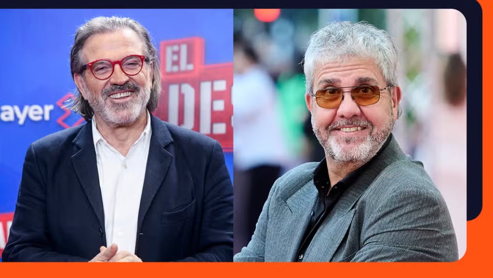 Pepe Navarro y Florentino Fernández. (Atresmedia)