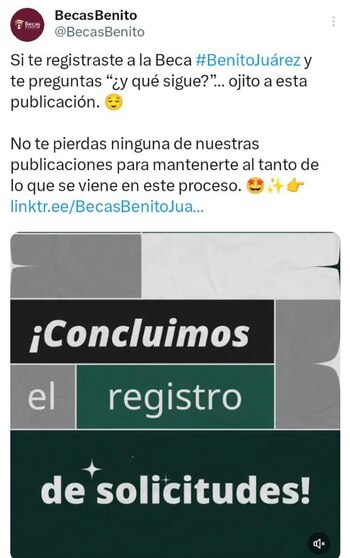 La Beca Benito Juárez abrió