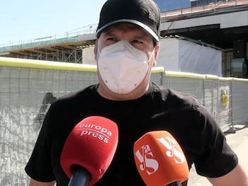 Lucas hablando con la prensa a su llegada a Barcelona
EUROPA ESPAÑA SOCIEDAD
EUROPA PRESS REPORTAJES