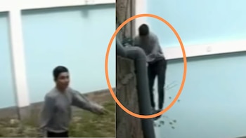 Detenido fugó de carceleta del Poder Judicial de Cajamarca, pero sus amigos lo detalan y lo capturan| Latina