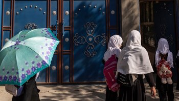 Estudiantes que llegaron a una
