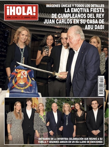 Portada de la revista '¡Hola!'
