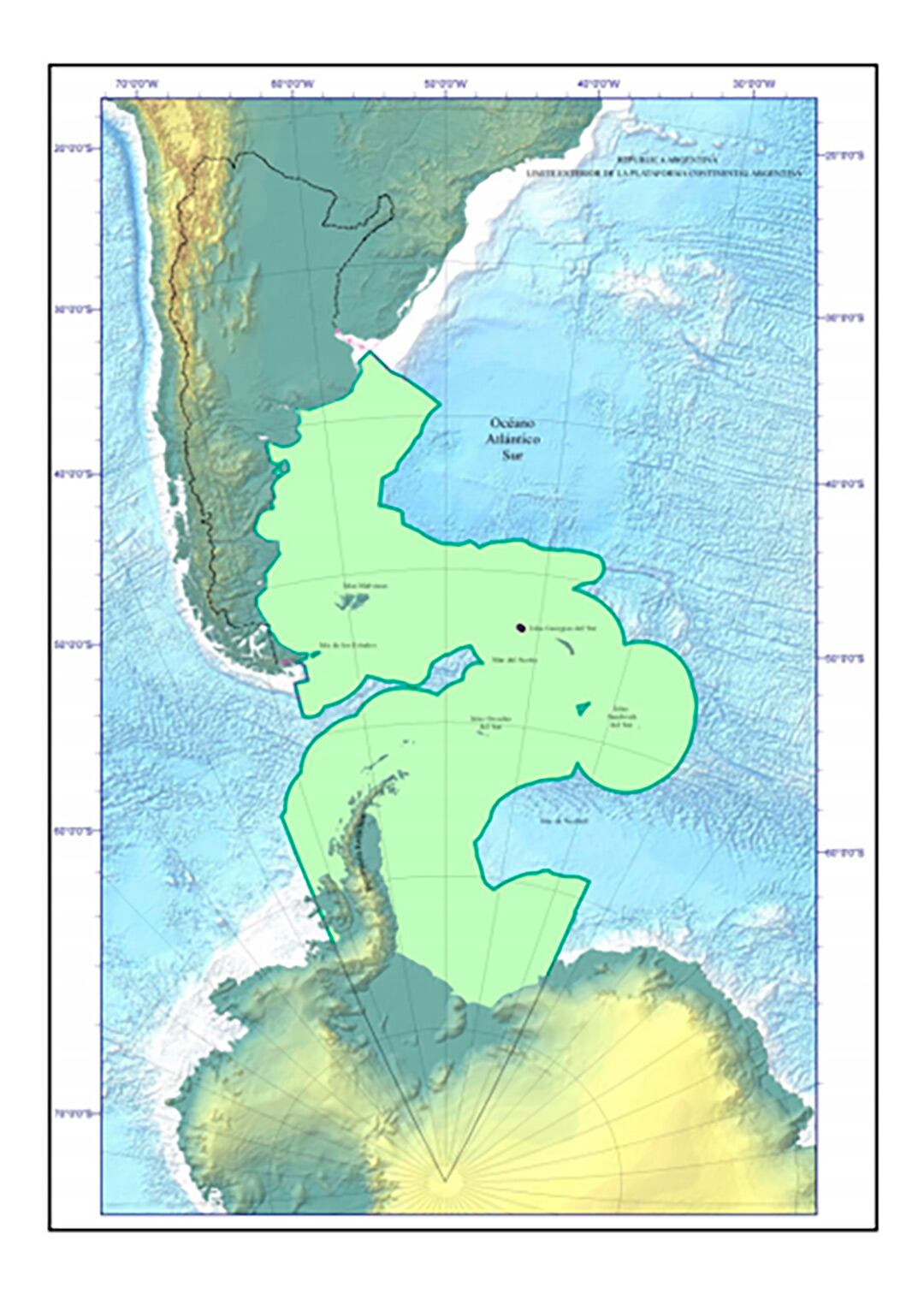Argntina reclama la soberanía de las islas Aurora, que hoy están en manos británicas (Wikipedia)
