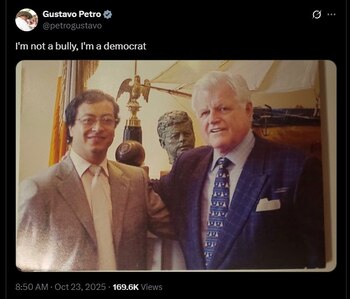 El presidente Gustavo Petro responde