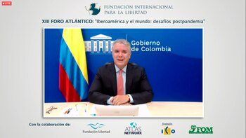 El presidente colombiano Iván Duque